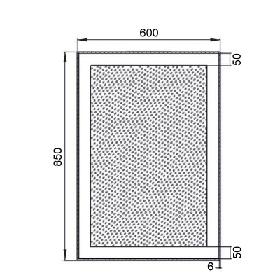 Зеркало Aquanet Алассио 60 196632 с подсветкой с инфракрасным управлением