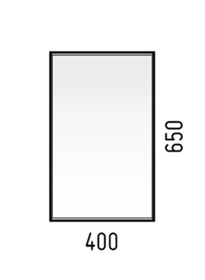 Зеркало Corozo Гольф 40 SD-00000266 Белое