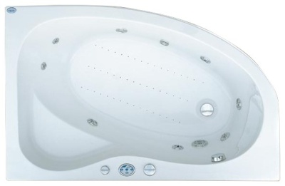 Акриловая ванна Victory Spa Saba 140 Без системы управления