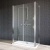 Дверь душевого уголка Radaway Eos II DWD+2S 120 профиль Хром стекло прозрачное