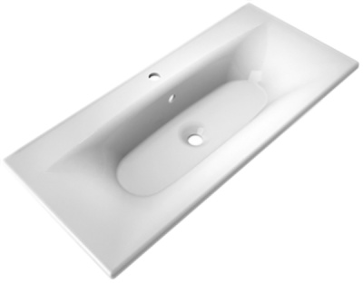 Тумба с раковиной Iddis Rise 70 подвесная Белая