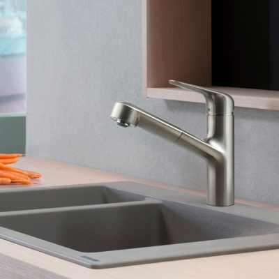 Смеситель для кухни Hansgrohe Focus M427-H150 71814800 Сталь