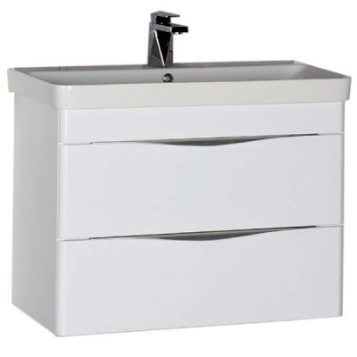 Тумба под раковину Aquanet Орлеан 80 183082 подвесная Белая