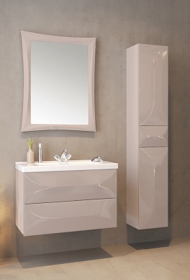 Зеркало Marka One Elegant 65x90 Cappuccino
