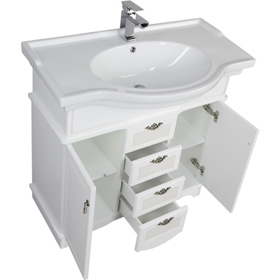 Тумба под раковину Aquanet Луис Shenxin 90 176502 Белая