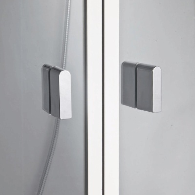 Душевая кабина Orans EW-113 100x100 с гидромассажем профиль Белый задние стенки Белые