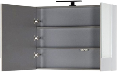 Зеркальный шкаф Aquanet Верона 90 172340 L Черный