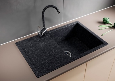 Кухонная мойка Mixline ML-GM31-308 537717 Черная