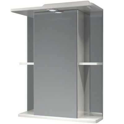 Зеркальный шкаф Какса-А Мадрид 55 003305 с подсветкой Белый