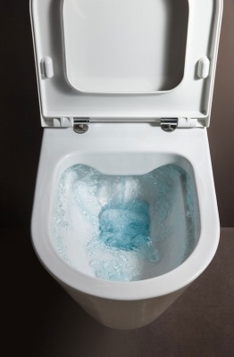 Унитаз Laufen Kartell Rimless 8.2033.6 подвесной без сиденья