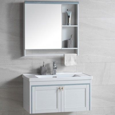 Комплект мебели для ванной River Sofia 805 BU 10000003964 Белый Голубой