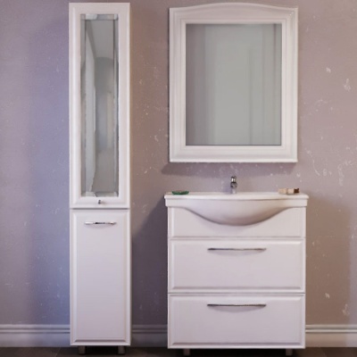 Тумба под раковину Raval Classic 80 Белая