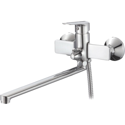 Смеситель для ванны Raiber Zinger R1504 универсальный Хром