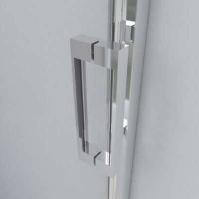 Душевая дверь Vincea Lugano VDS-1L130CL-1 130x195 профиль Хром стекло прозрачное