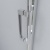 Душевая дверь Vincea Lugano VDS-1L130CL-1 130x195 профиль Хром стекло прозрачное