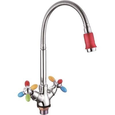 Смеситель для кухни Zerix LR84310 ZX0063 Хром Цветной