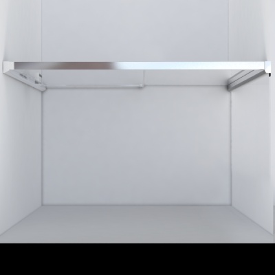 Душевая дверь Vincea Lugano VDS-1L130CL-1 130x195 профиль Хром стекло прозрачное
