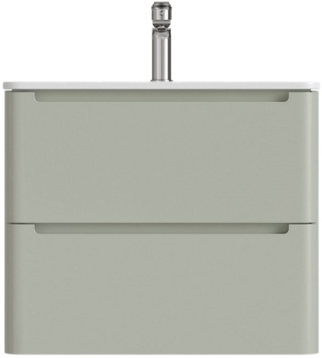 Тумба с раковиной Iddis Edifice 60 подвесная Фисташково-серая