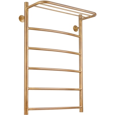 Водяной полотенцесушитель Secado Милан 4 50х80 с полкой Бронза