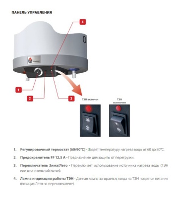 Водонагреватель ACV Comfort E 100 Белый