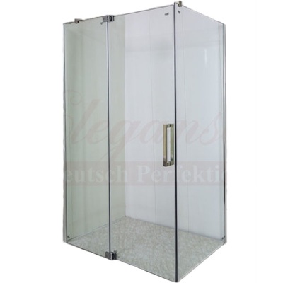 Душевой уголок Elegansa Platz 711 90x120 профиль Хром стекло тонированное
