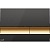 Клавиша смыва Alcaplast Basic M1728-5 Черная Золотая