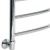 Водяной полотенцесушитель Ника Arc ЛД/ВП 50x40 с полкой Хром