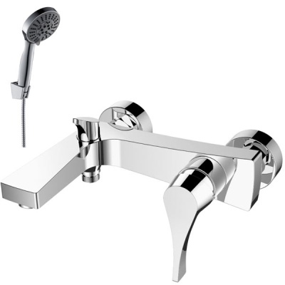 Смеситель для ванны и душа Rossinka RS34-31 Хром