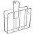 Газетница Schein Swing 3216H Хром