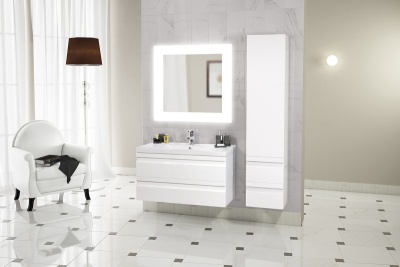 Зеркало SanVit Ливинг 120 с подсветкой без выключателя