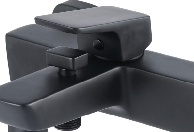 Смеситель для ванны Aquanet Gotic AF440-20B Черный