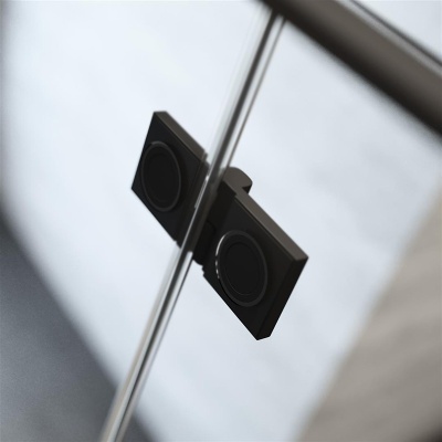 Дверь душевого уголка Radaway Essenza New KDJ+S 90 L профиль Хром стекло прозрачное