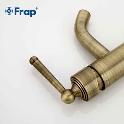Смеситель для раковины Frap F1052-13 Бронза