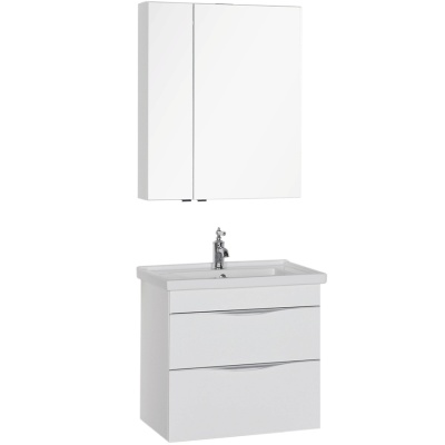 Комплект мебели для ванной Aquanet Эвора 70 184550 подвесной Белый