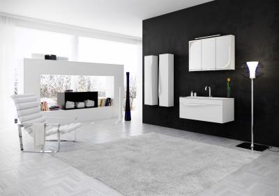 Шкаф пенал Aqwella Clarberg Papyrus 35 PAP0535 Белый