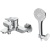 Смеситель для ванны AM.PM X-Joy F85A15000 Хром