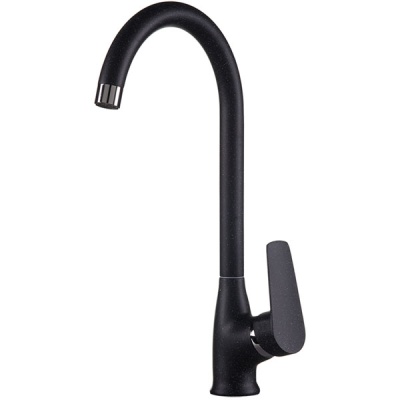 Смеситель для кухни Rossinka S35-23-Black Черный Хром