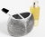 Стакан для зубных щеток WasserKRAFT Eider K-33328A Серебро