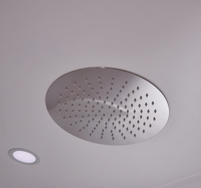 Душевая кабина SSWW WU106B 95x95 с гидромассажем профиль Белый задние стенки Белые