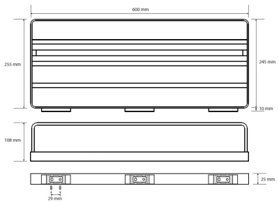 Полка для полотенец Bemeta Solo 139105262 Хром