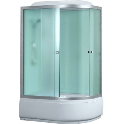 Душевая кабина Niagara NG-2310 120x80 L стекло матовое задние стенки белые