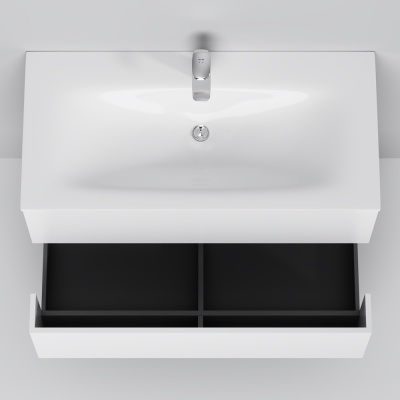 Тумба под раковину AM.PM Spirit V2.0 101 подвесная Белая