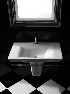 Раковина Globo Relais RE080 bianco lucido