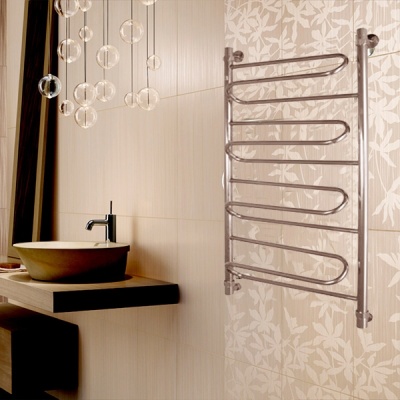 Водяной полотенцесушитель Ника Curve ЛZ 50x40 Хром