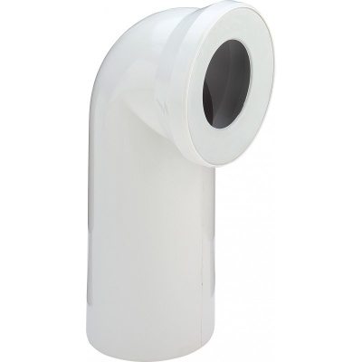 Отвод Viega 100551 90° с манжетным уплотнением Белый