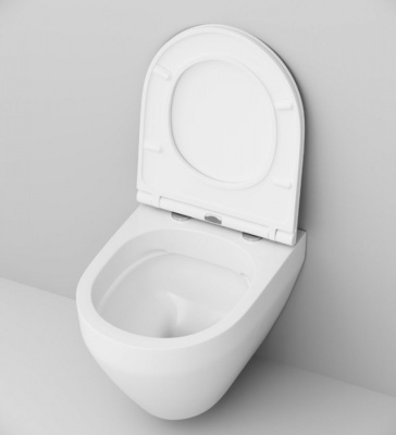 Комплект унитаза с инсталляцией AM.PM Spirit V2.0 FlashClean IS49001.701700 с сиденьем Микролифт и клавишей смыва Белый