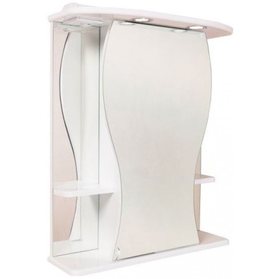 Зеркальный шкаф Onika Фигура 55.01 Белый, левый