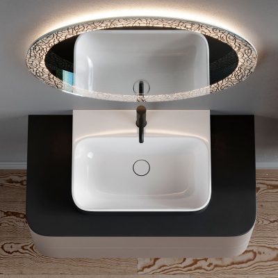 Тумба под раковину Duravit Happy D 2 Plus 100 HP497109292 подвесная Stone Grey Satin Matt