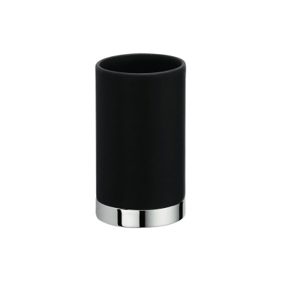 Стакан для зубных щеток Colombo Design Nordic B5241.0CR-CNO Черный, Хром