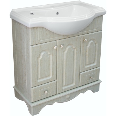 Тумба под раковину Mixline Прованс 105 539604 Зеленая